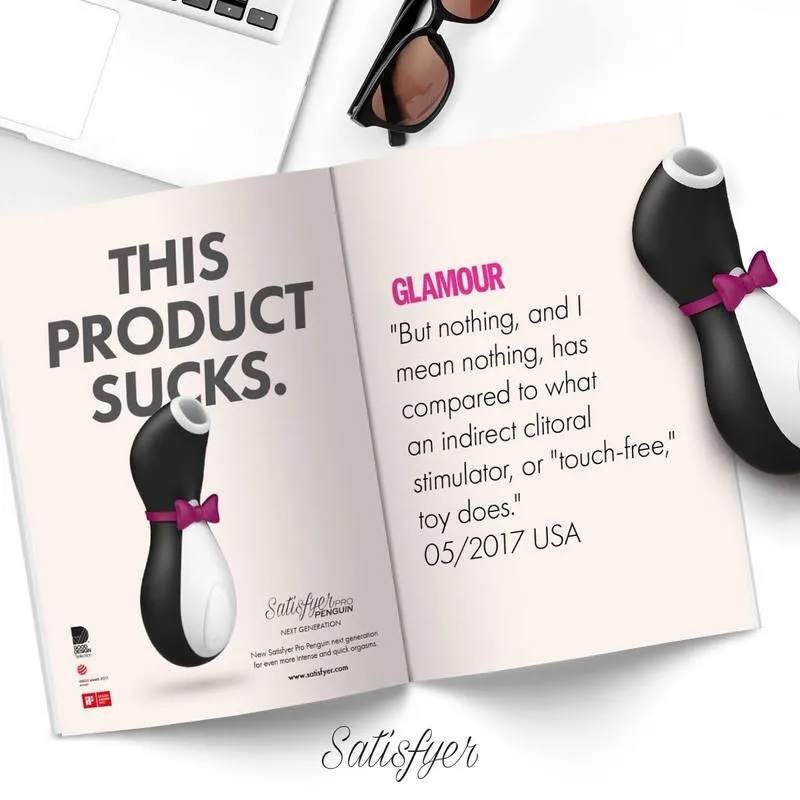 Satisfyer PRO PENGUIN Next Generation Air Pulse Clitoral Stimulator