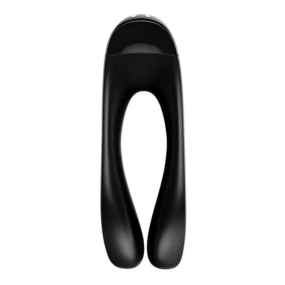 Satisfyer Pro Silicone Black Rechargeable Mini Finger Vibrator