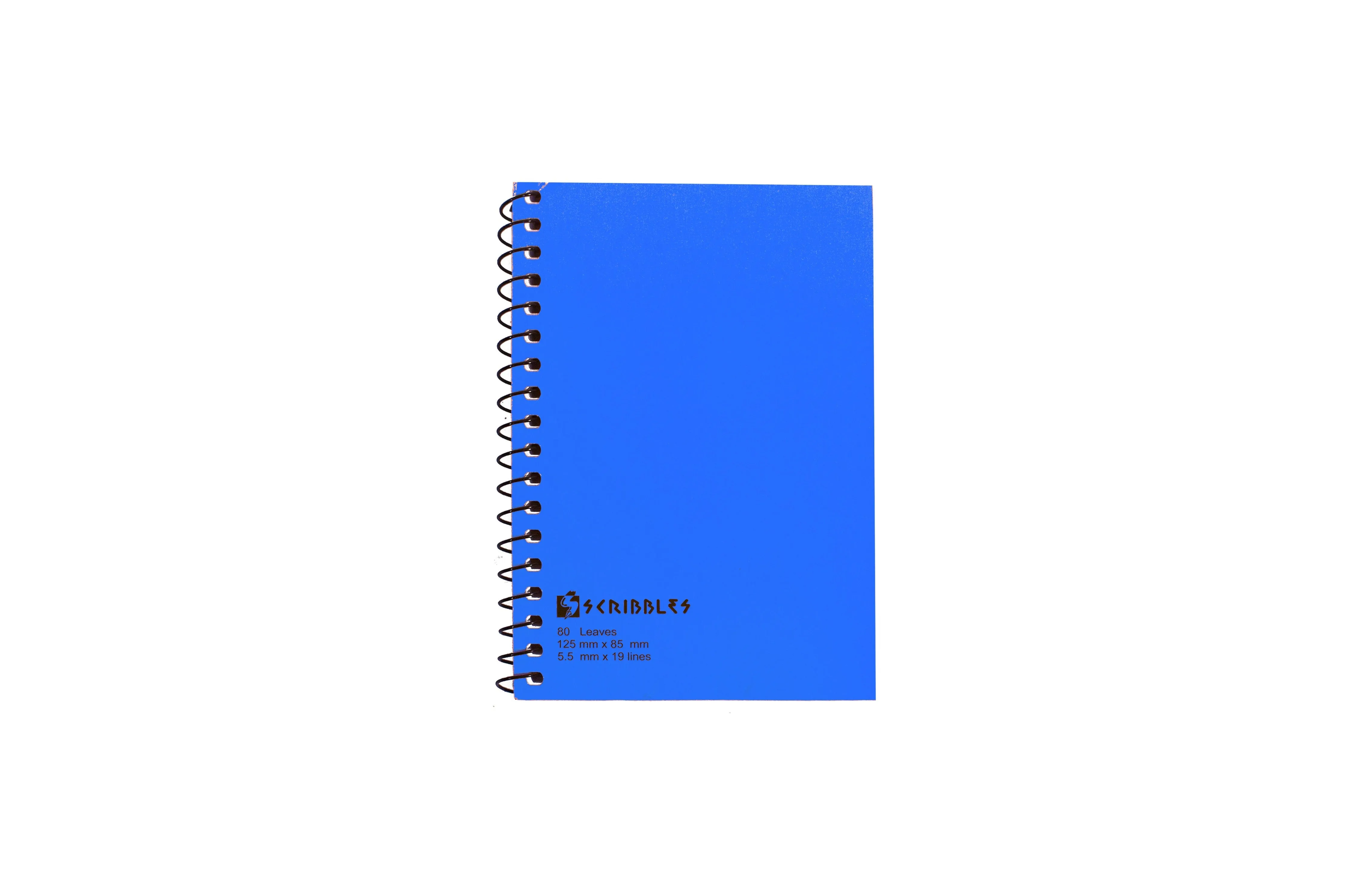 Scribbles Spiral Memo Notebook 80lvs | 10pcs (Asstd Color)