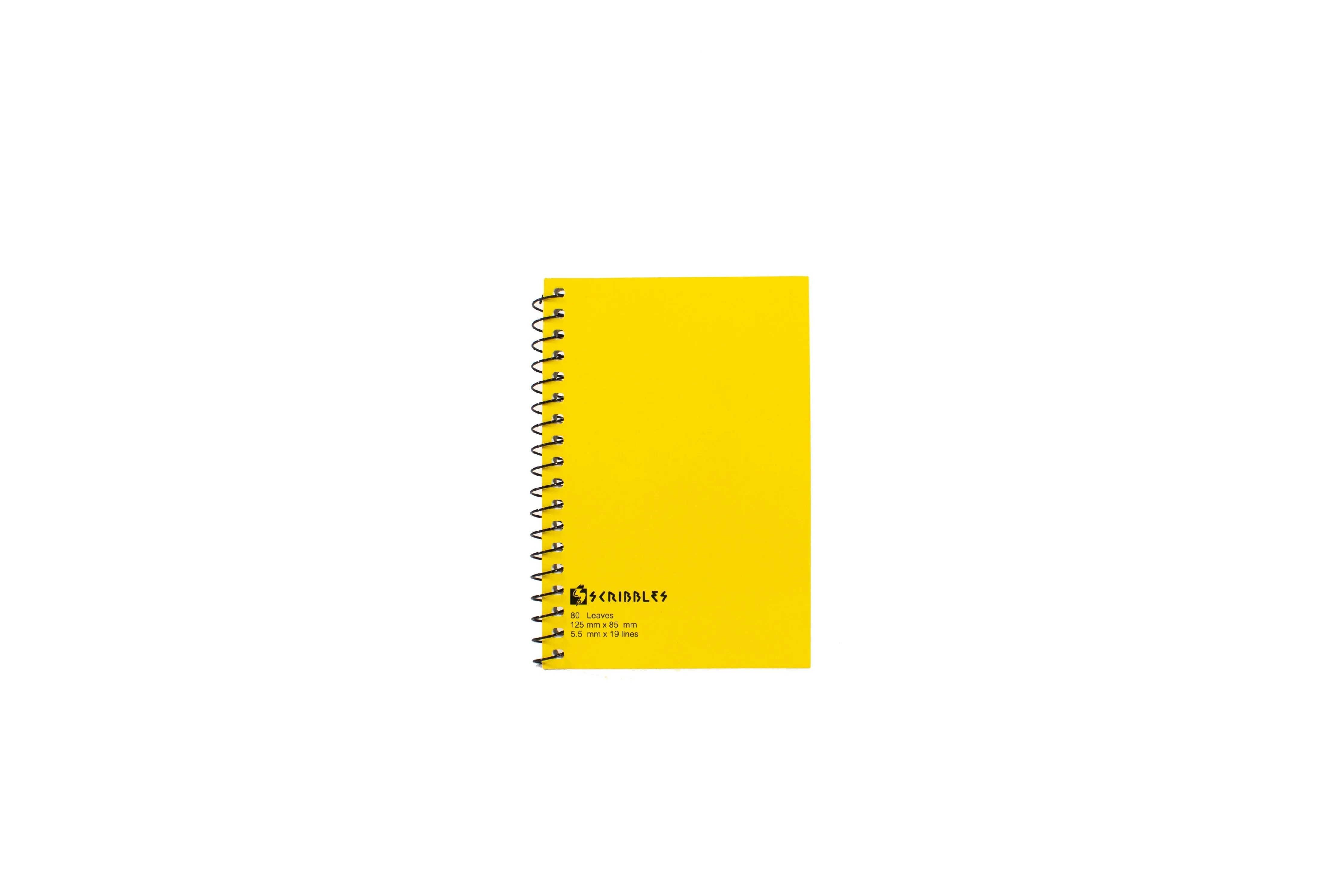 Scribbles Spiral Memo Notebook 80lvs | 10pcs (Asstd Color)