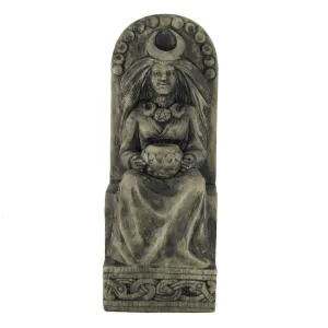 Seated Moon Goddess Statue - Stone Finish