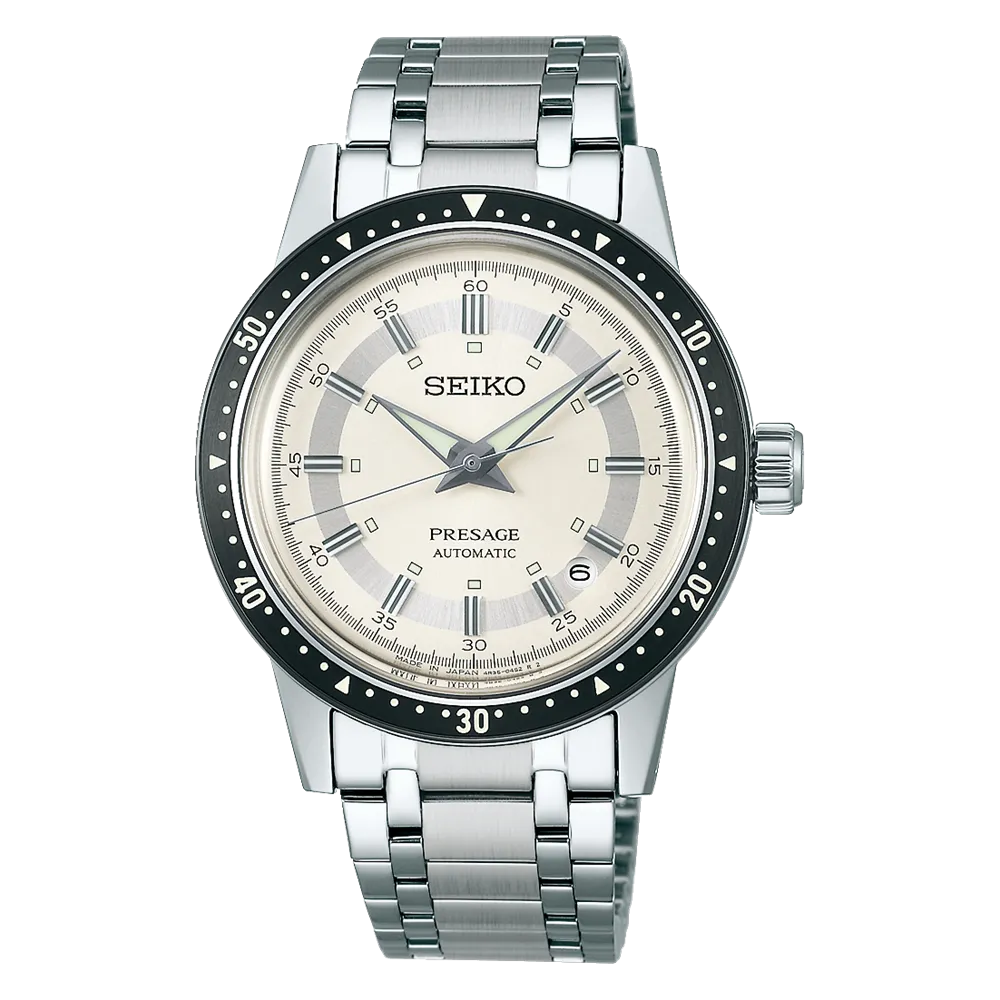 Seiko - Édition limitée Chronograph 60th anniversaire Presage Vintage (SRPK61J1)