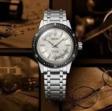 Seiko - Édition limitée Chronograph 60th anniversaire Presage Vintage (SRPK61J1)
