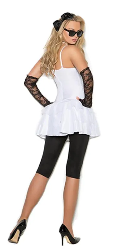 Sexy 1980s Rock Chick Costume