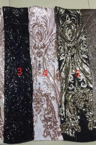 Sexy V-neck Halter Mermaid Prom Dress Gold Sequins Long Backless
