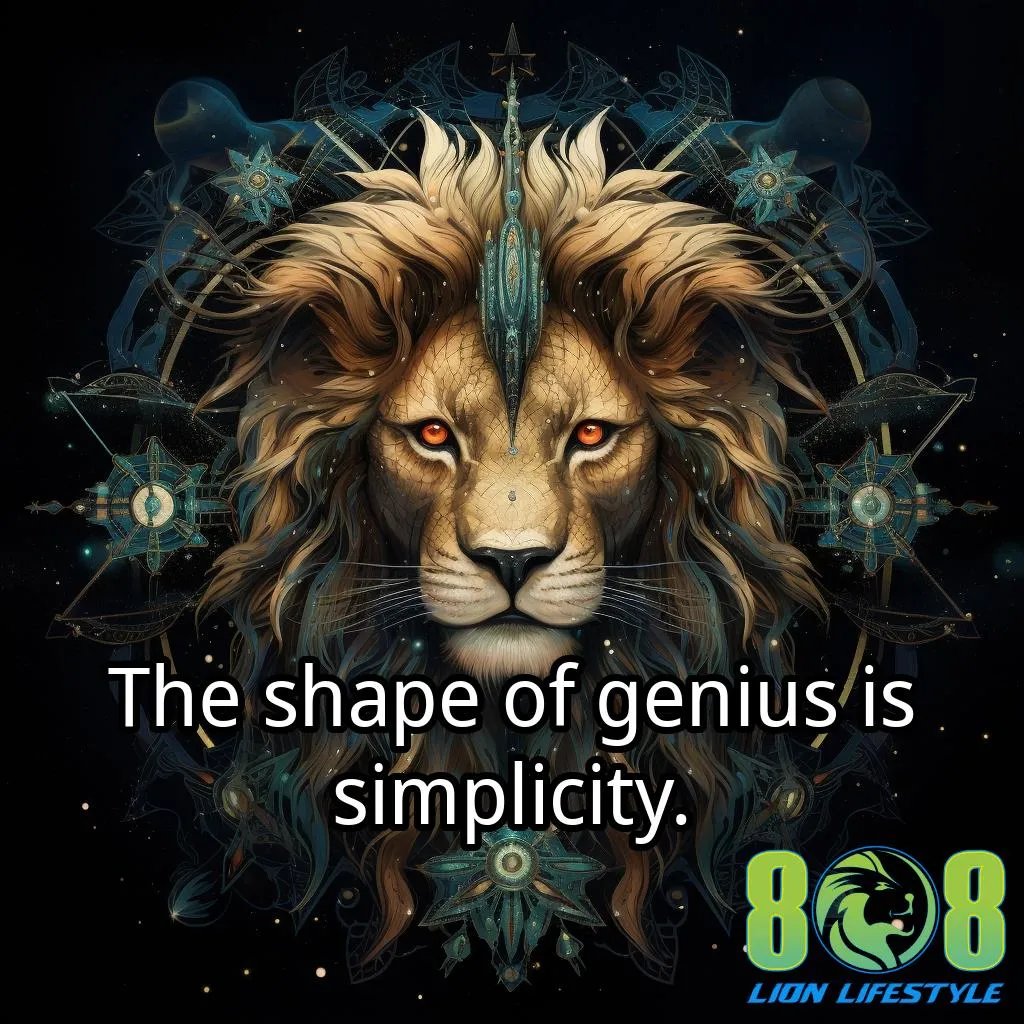 Shape Of Genius Canvas