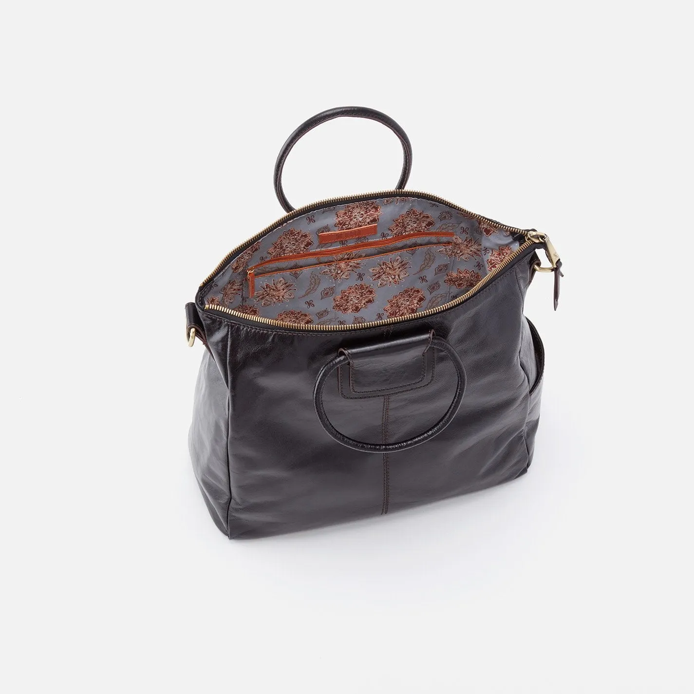 Sheila Large Satchel Black