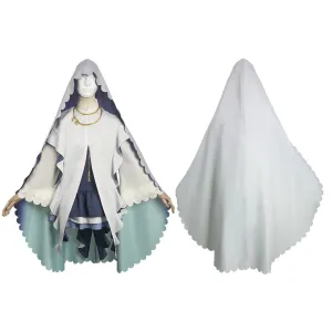 Shiro Seijo To Kuro Bokushi Saint Cecilia and Pastor Lawrence Cecilia Cosplay Costume Outfits Halloween Carnival Suit