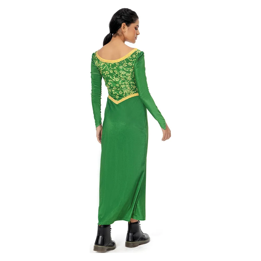 Shrek-Fiona Princess Cosplay Costume Dress Outfits Halloween Carnival Suit