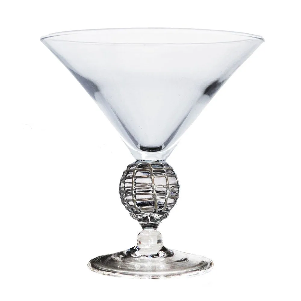 Silver Latitude Short Form Martini Glass