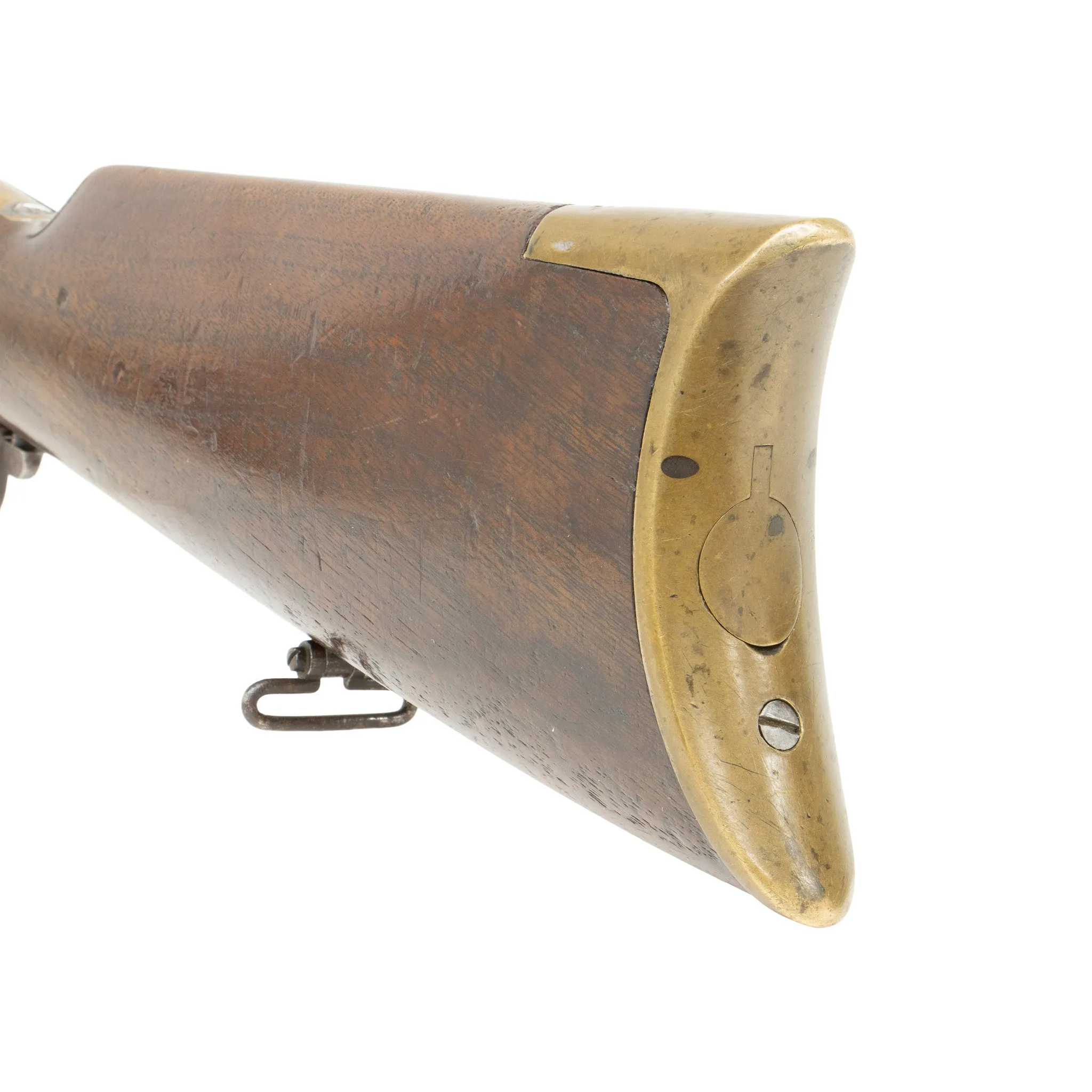 Silver Plated Second Model Winchester 1866 Saddle Ring Carbine