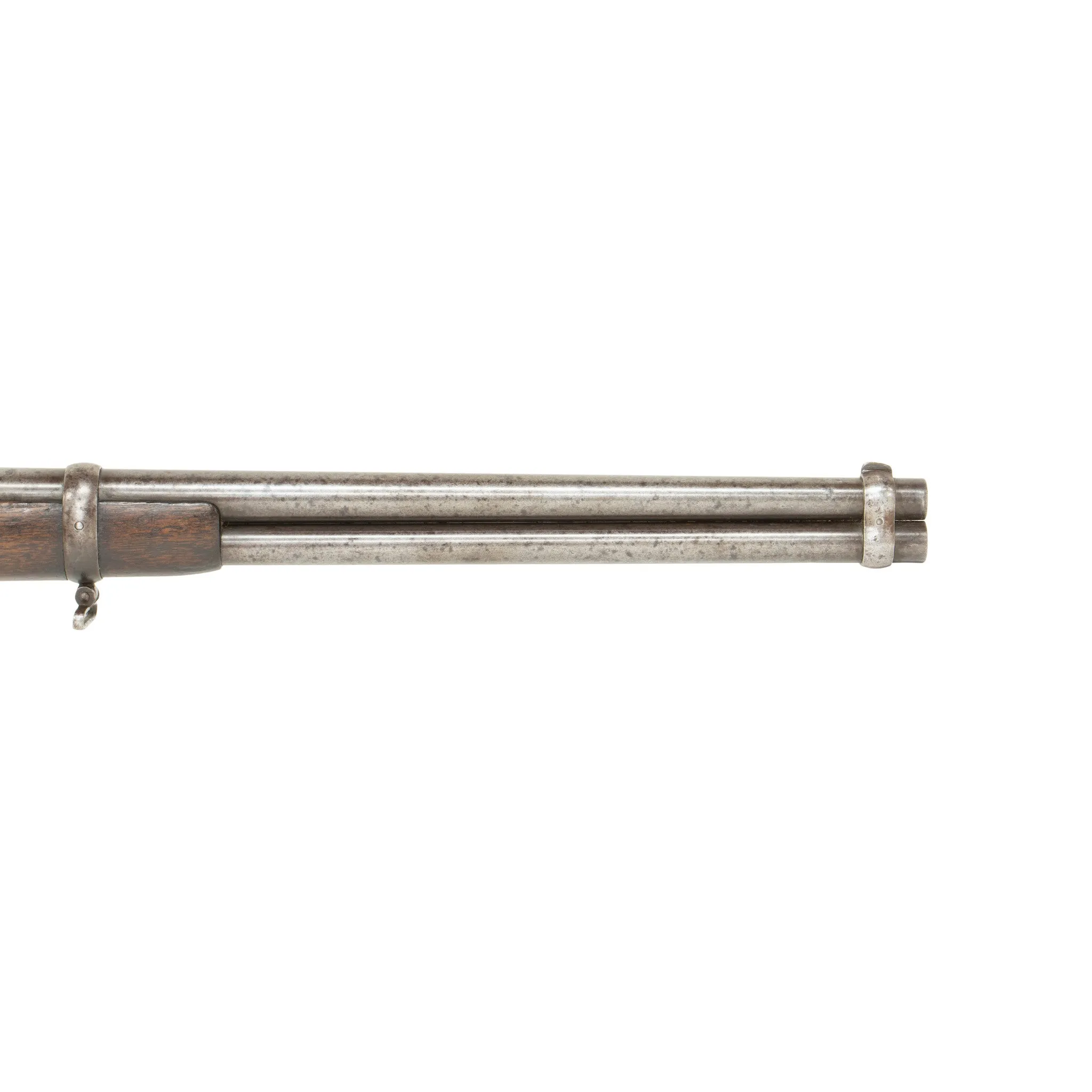 Silver Plated Second Model Winchester 1866 Saddle Ring Carbine