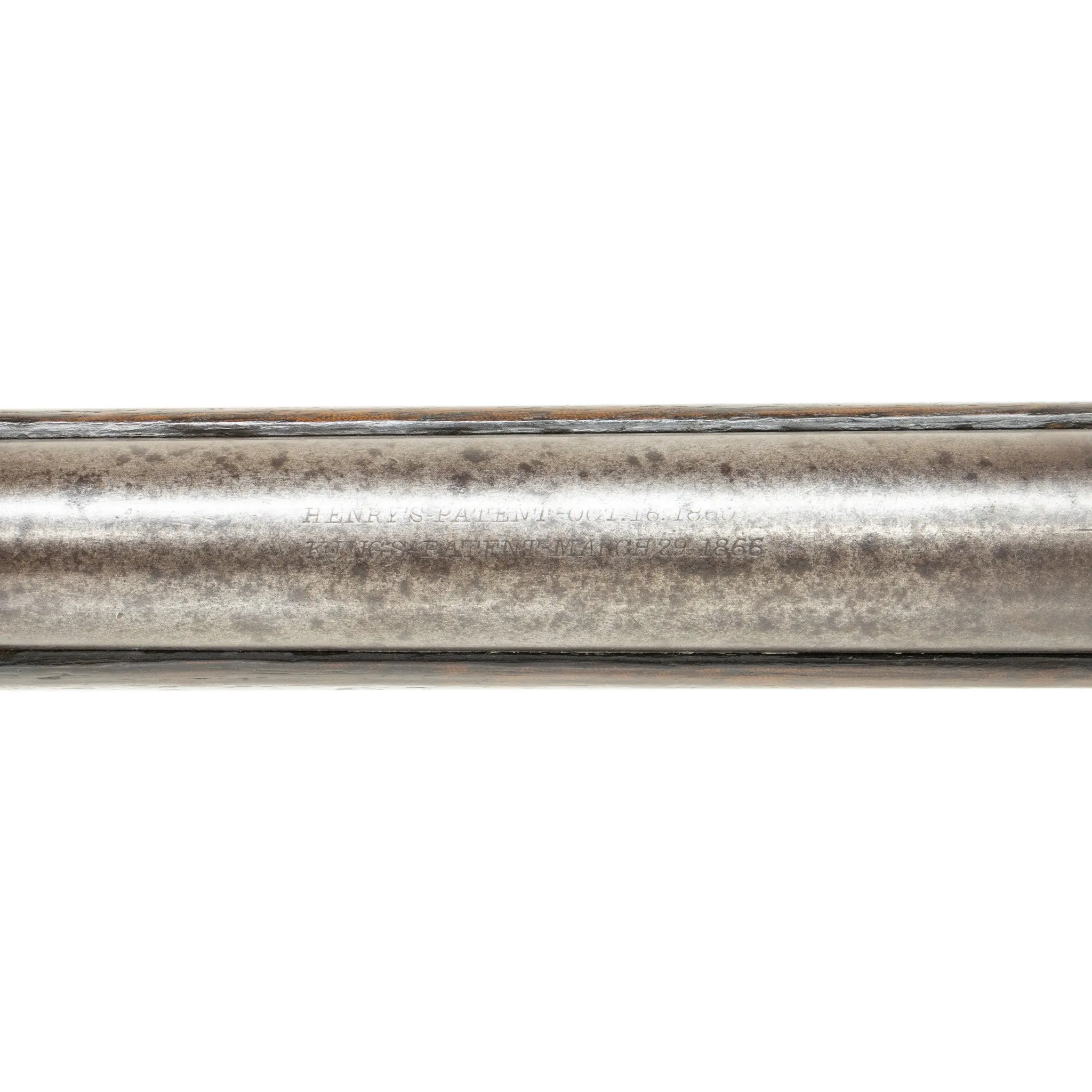 Silver Plated Second Model Winchester 1866 Saddle Ring Carbine