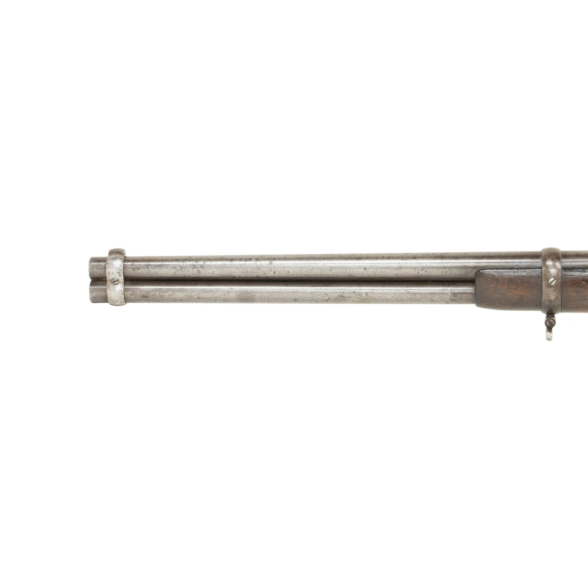 Silver Plated Second Model Winchester 1866 Saddle Ring Carbine