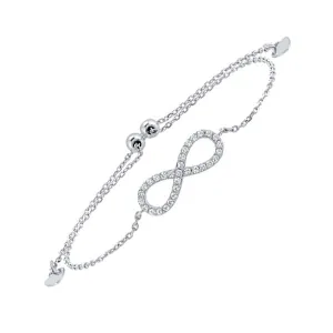 Silver (SLV 995) Classic Book Bolo Bracelet