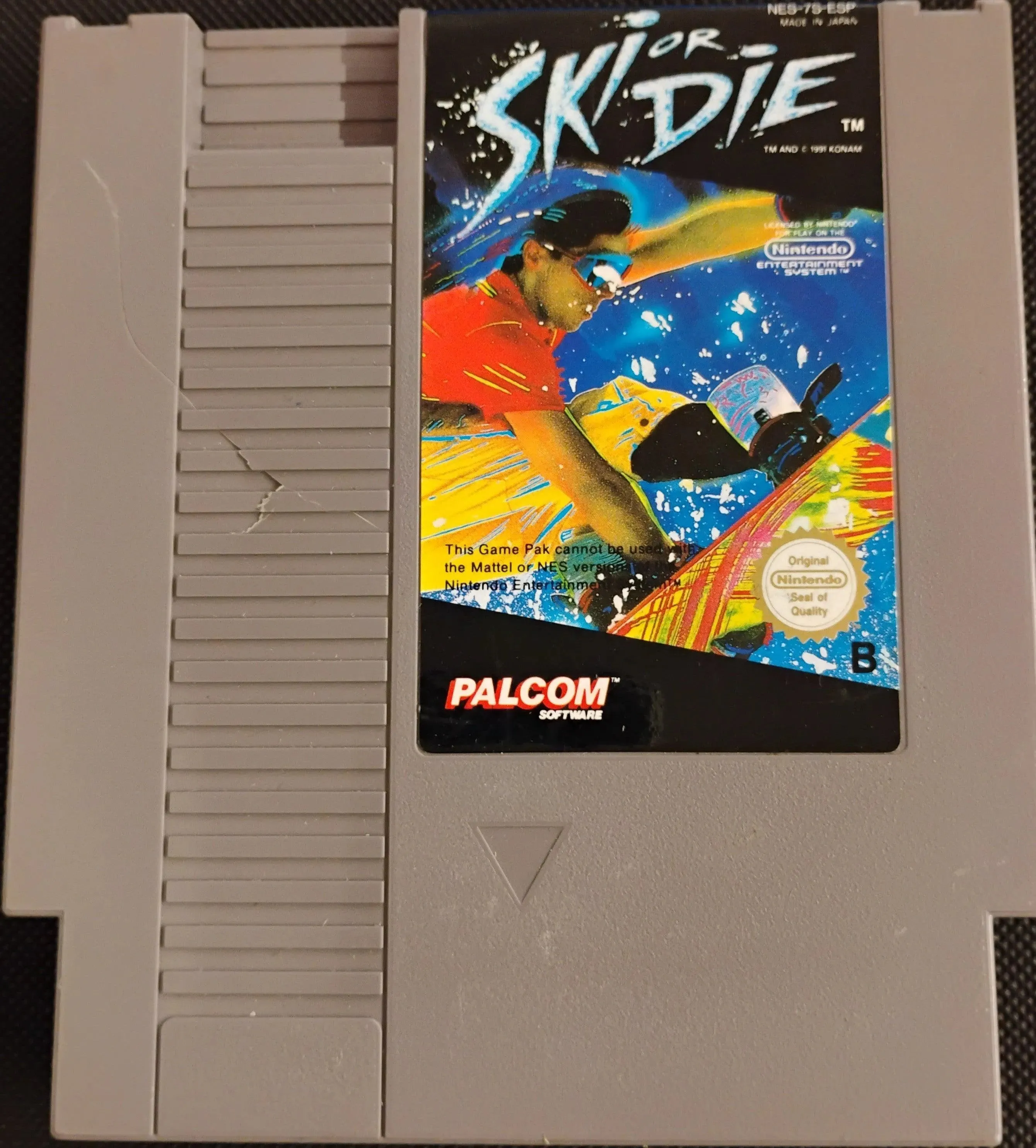 Ski or Die i æske (SCN) (U. manual) (Slid på æsken og ødelagt cart)