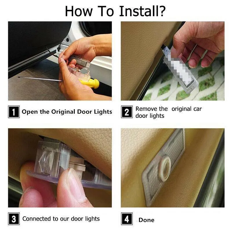 Skoda Superb Door light Projector