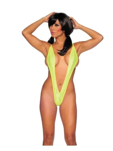 Sling Shot Bikini - Neon Yellow