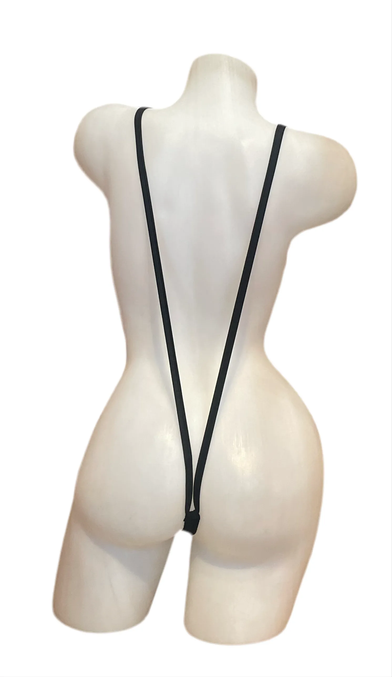 Sling Shot Thong Black