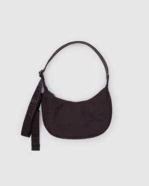 Small Nylon Crescent Bag CHOCOLATE PLUM | Baggu SS25