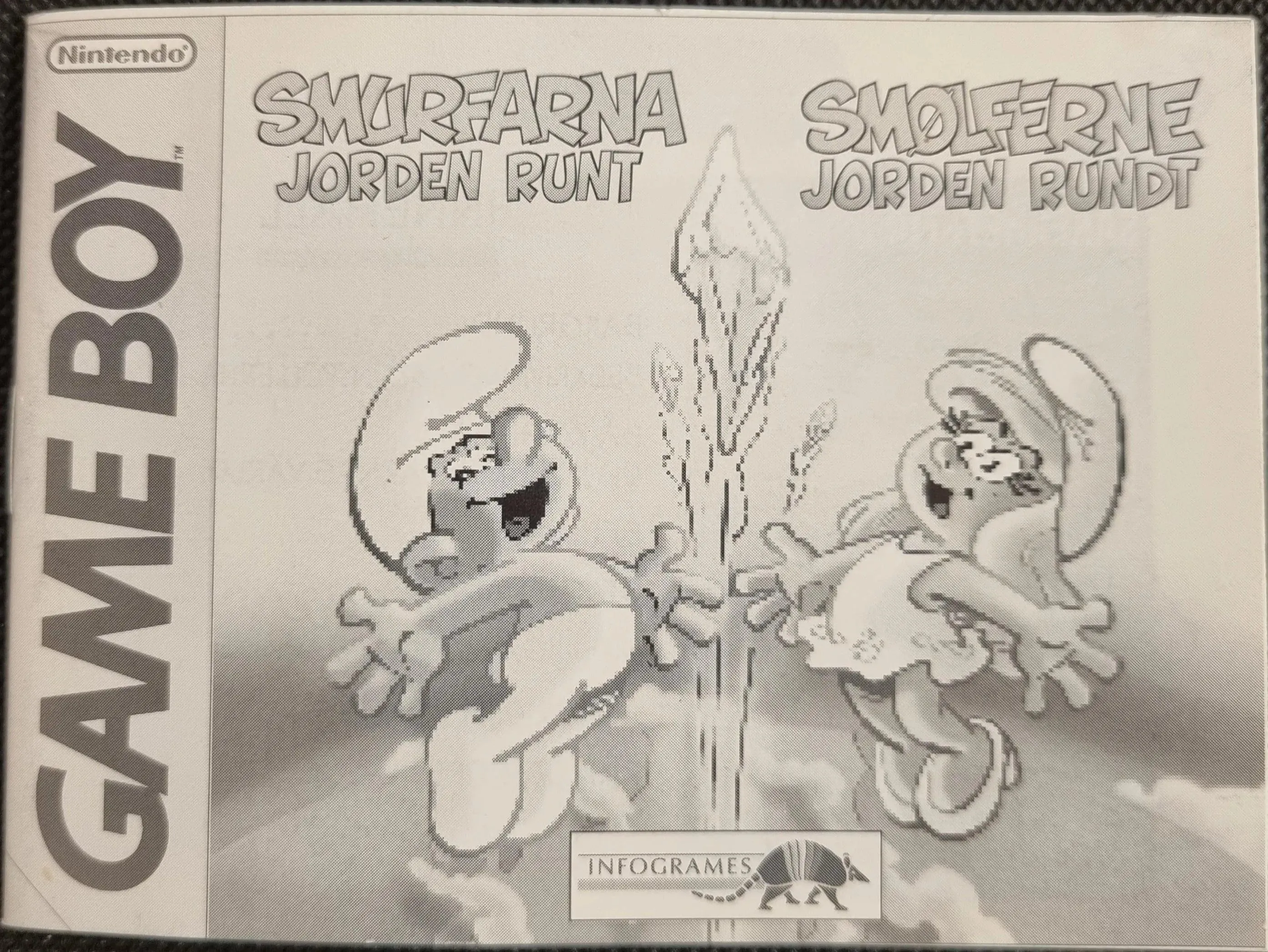 Smølferne Jorden Rundt manual