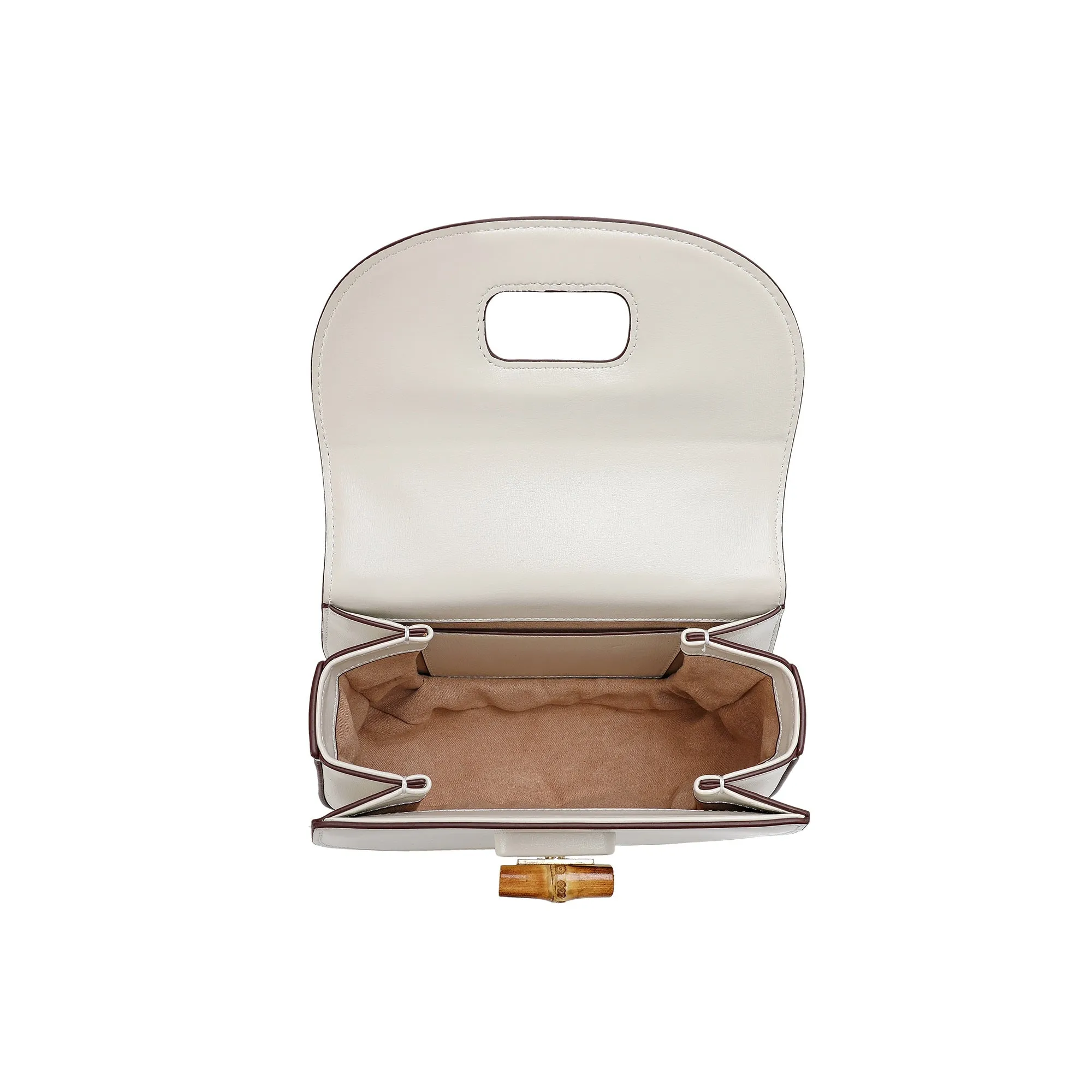 Smooth Leather Satchel/Shoulder Bag
