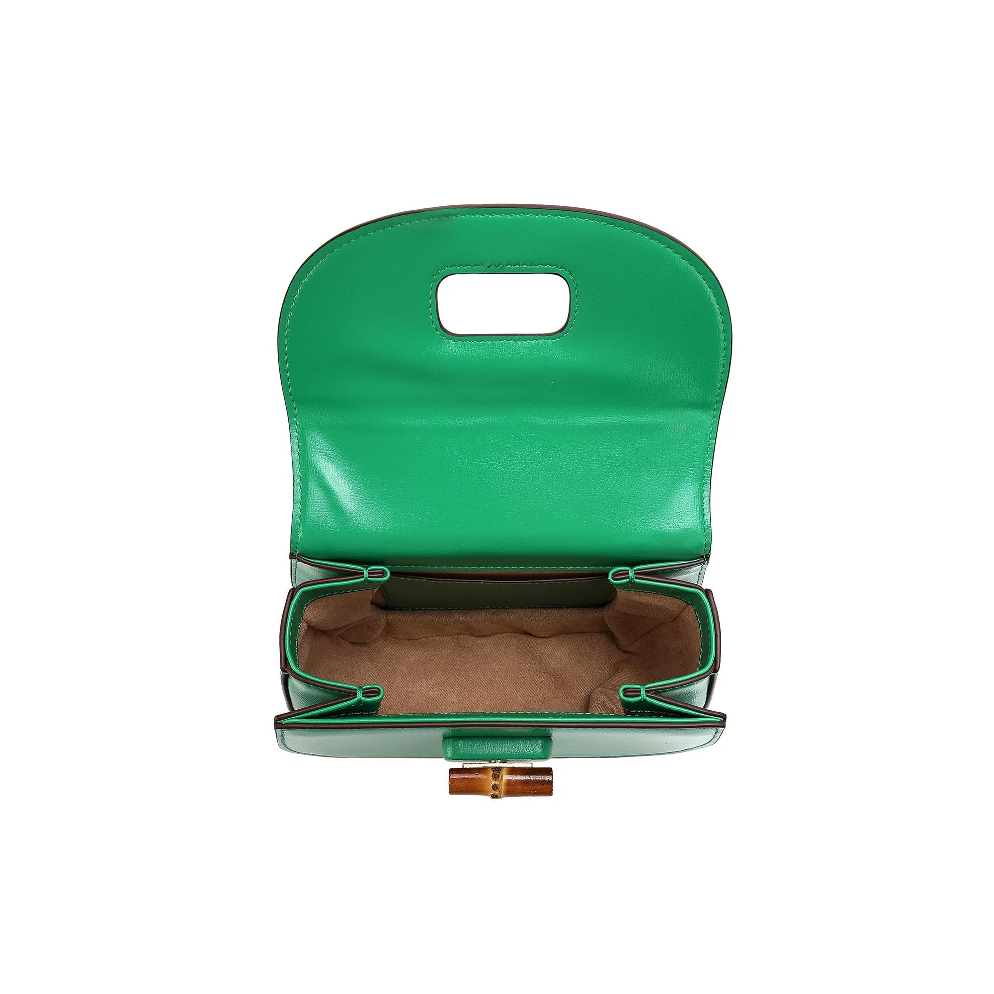 Smooth Leather Satchel/Shoulder Bag