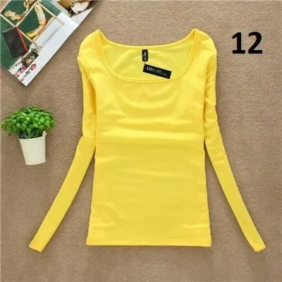 Solid Square Collar Shirt