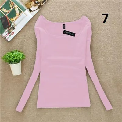 Solid Square Collar Shirt