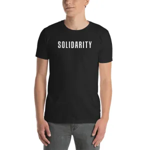 Solidarity Shirt Black Humanity T-Shirt, Protest Shirt, Make a Difference & Compassion T Shirt for Men