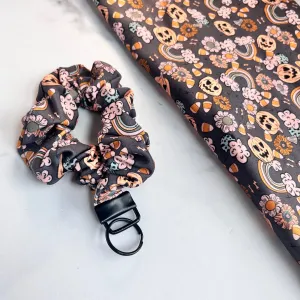 Spooky Rainbow Keychain Scrunchie