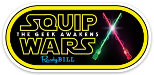 SQUIP WARS Die Cut Sticker