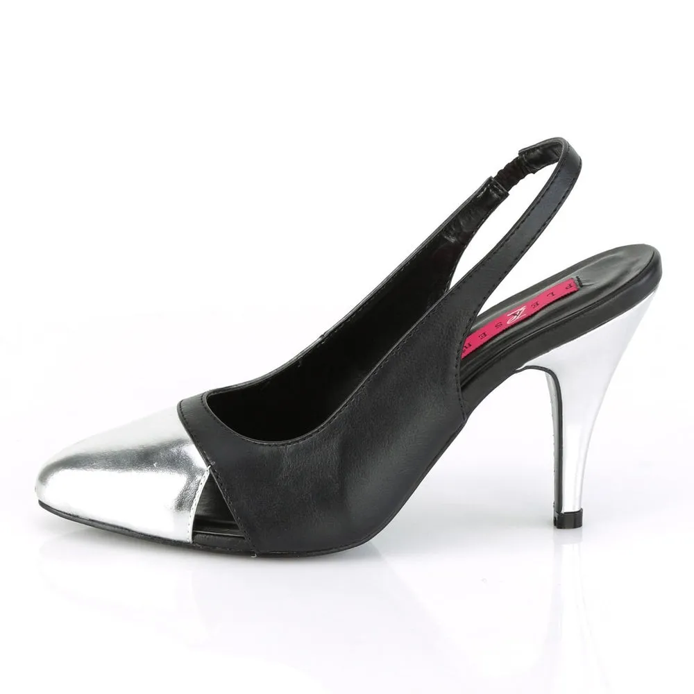 SS-DREAM-405 Pump | Black Faux Leather