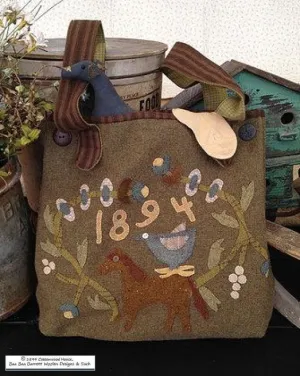 Summer Meadow Wool Hand Bag