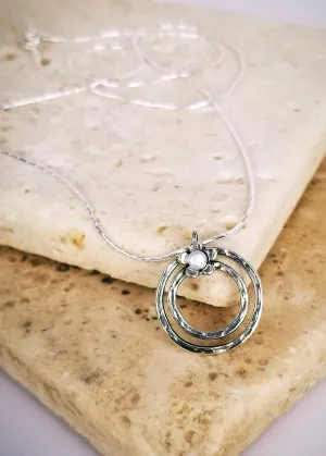 Summer of Clematis Necklace