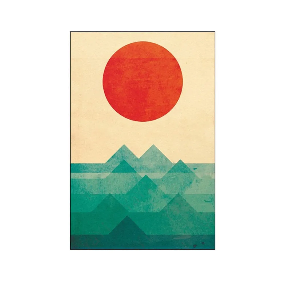 Sun Mountain abstract