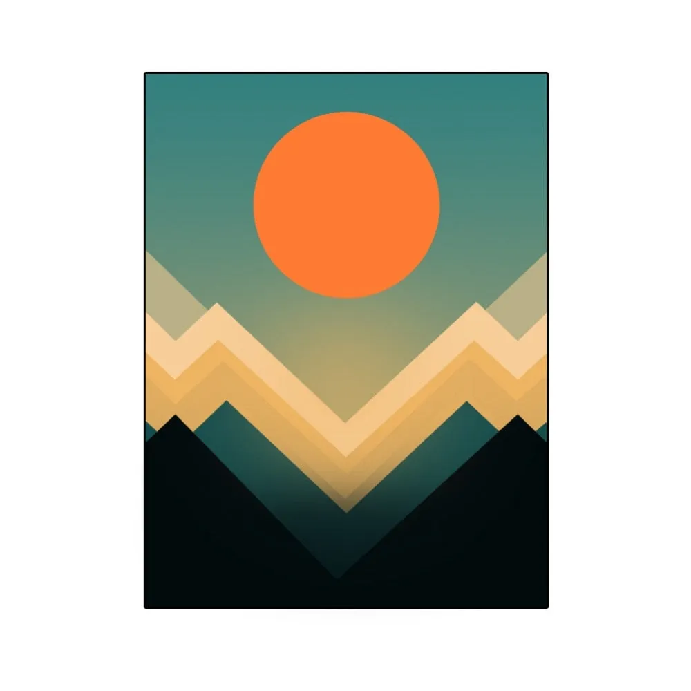 Sun Mountain abstract