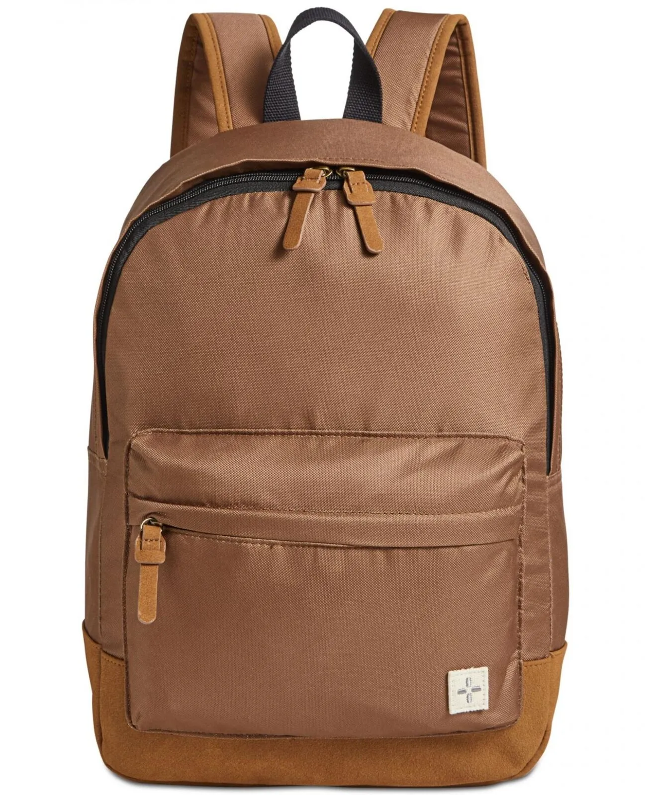 Sun   Stone Riley Colorblocked Backpack 100134062 Tan Brown One Size