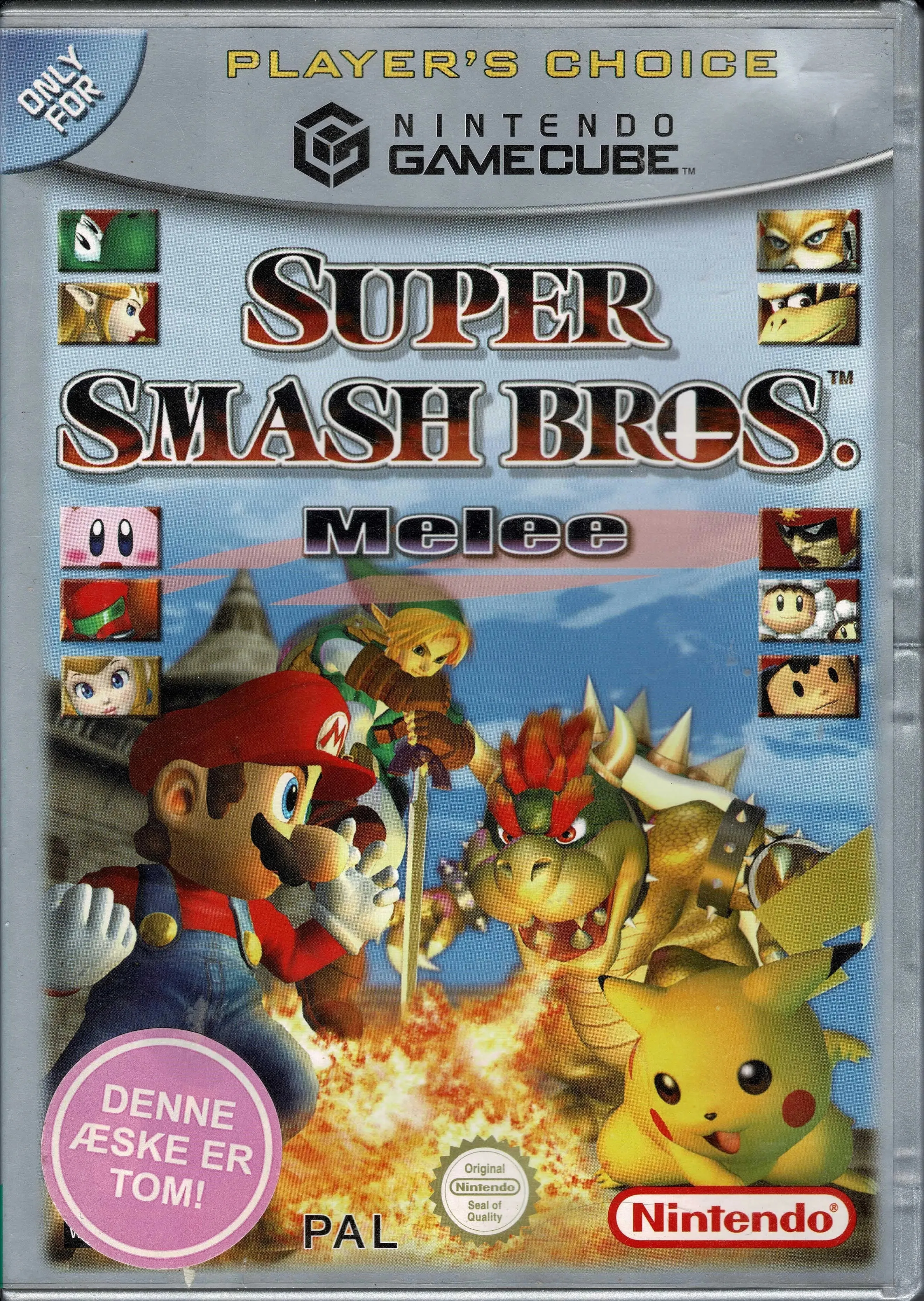 Super Smash Bros Melee Player's Choice (u. manual)