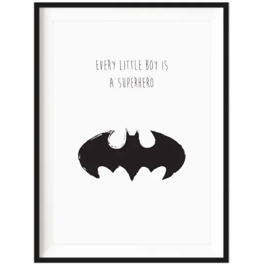 Superhero Print - Unframed