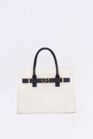 Sydney SYD - Piñatex® Handbag - Latte