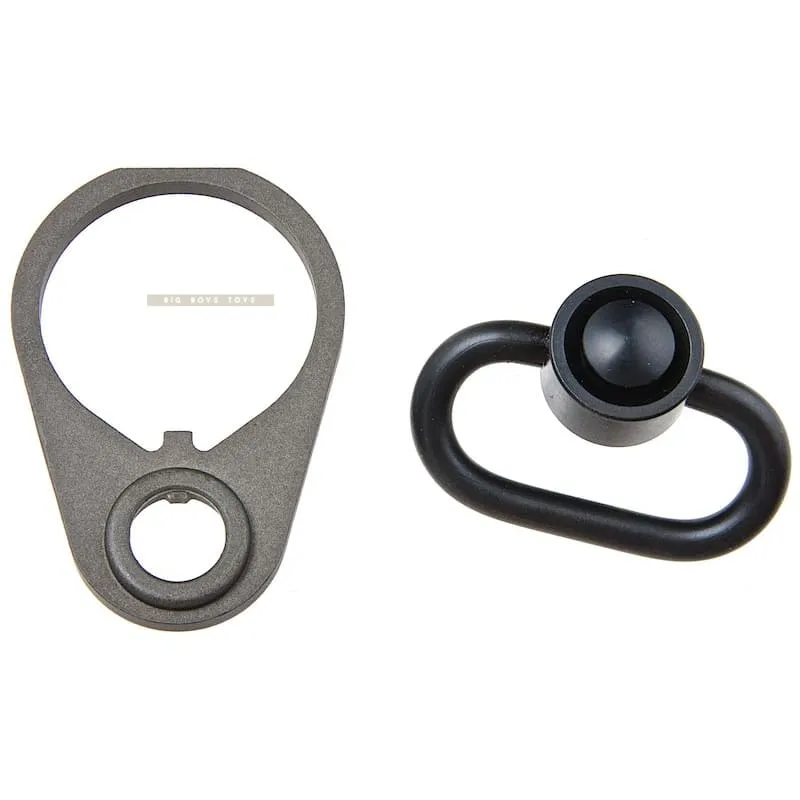 T8 QD Sling Swivel Steel End Plate Set for Tokyo Marui MWS GBBR