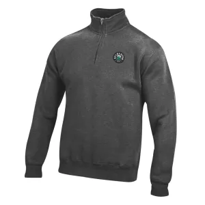 Team Gear Big Cotton 1/4 Zip - Charcoal Heather