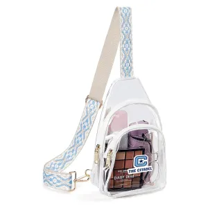 The Citadel, C Star, Clear Fanny Pack, Clear Sling Bag Crossbody Bag