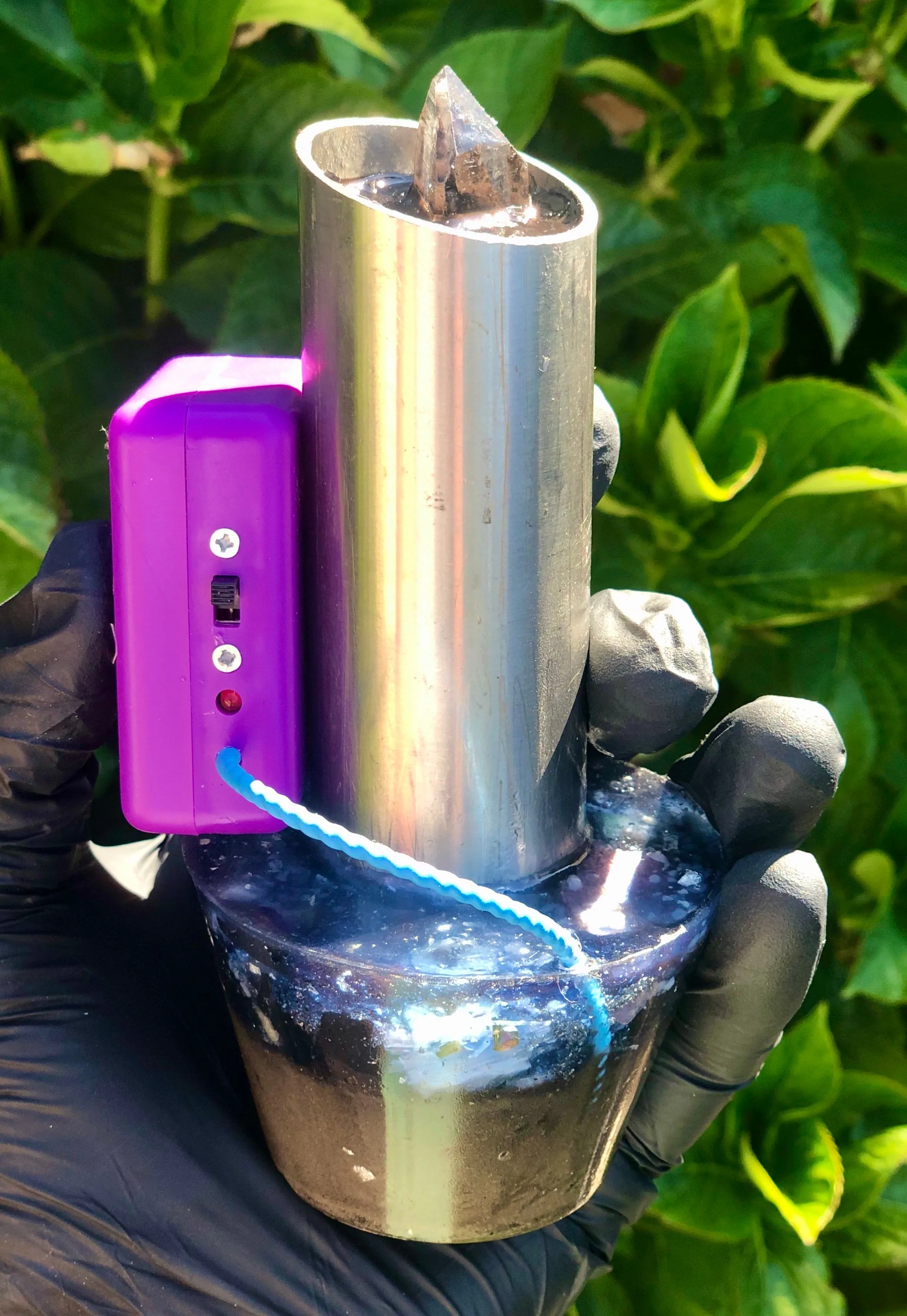 The “Infuser Equalizer” Steel Towerbuster- Multi-functional Radionics Orgone device for 5G protection