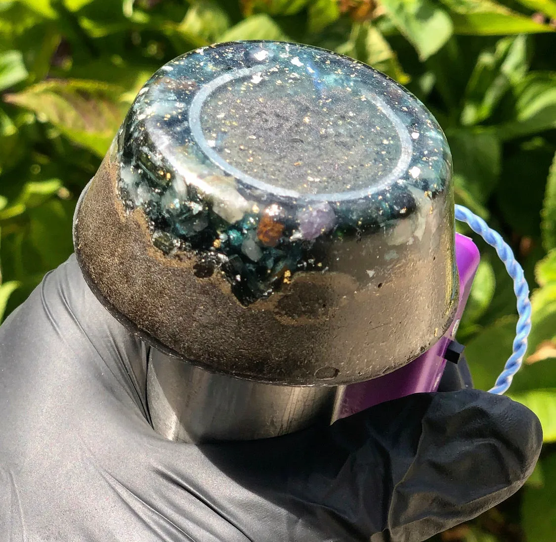 The “Infuser Equalizer” Steel Towerbuster- Multi-functional Radionics Orgone device for 5G protection