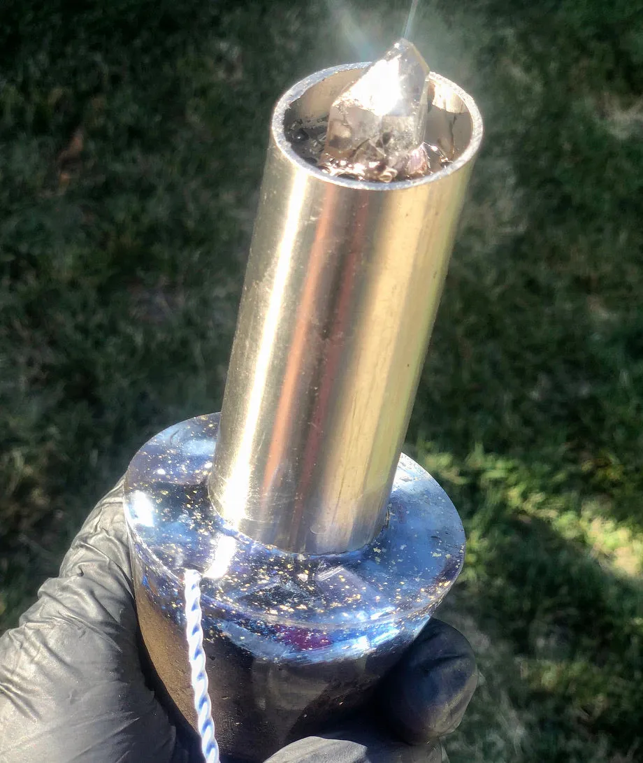 The “Infuser Equalizer” Steel Towerbuster- Multi-functional Radionics Orgone device for 5G protection