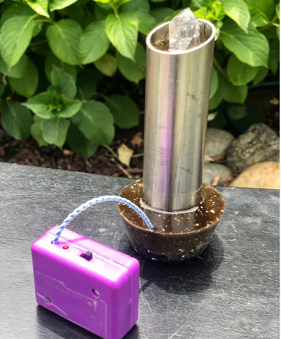 The “Infuser Equalizer” Steel Towerbuster- Multi-functional Radionics Orgone device for 5G protection
