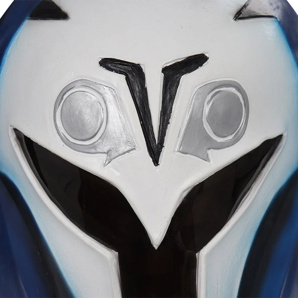 The Mando Bo-Katan Kryze Mask Cosplay Latex Masks Helmet Masquerade Halloween Costume Props Latex Mask