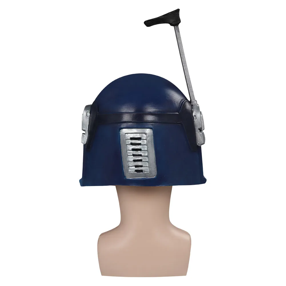 The Mando Bo-Katan Kryze Mask Cosplay Latex Masks Helmet Masquerade Halloween Costume Props Latex Mask